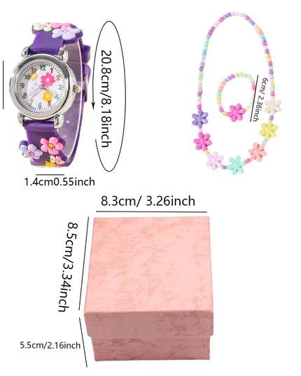 Süßes Einhorn Armband mit Uhr-Set!