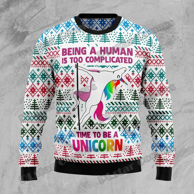 Dein Einhorn Pullover mit Dinosaurier-Power!