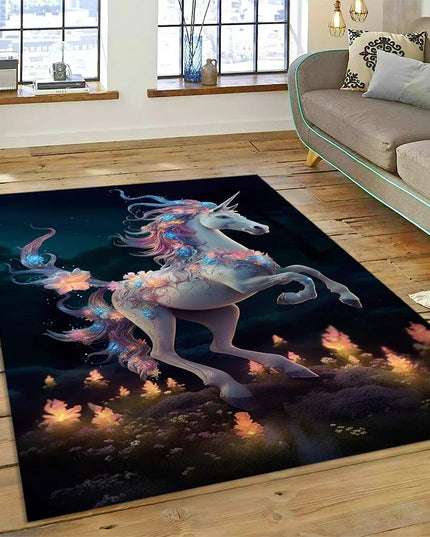 Dein Einhorn Sessel als 3D Traum-Teppich!