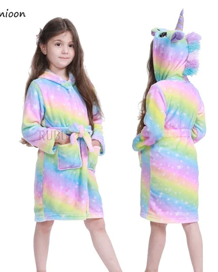 Dein funkelndes Regenbogen Einhorn Handtuch