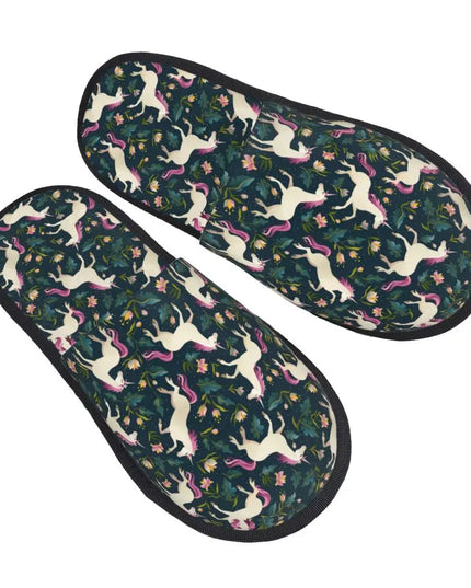 Deine kuscheligen Einhorn Hausschuhe!