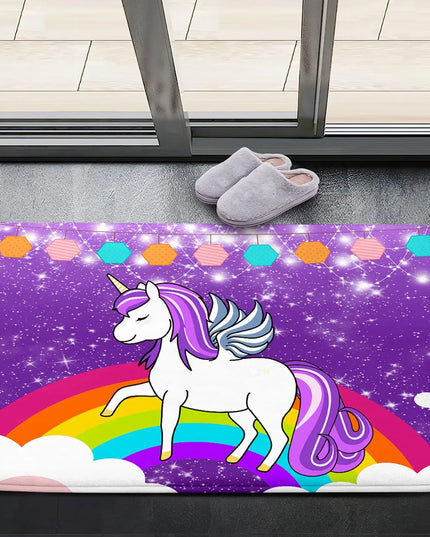 Dein süßer Einhorn Teppich in Pink!