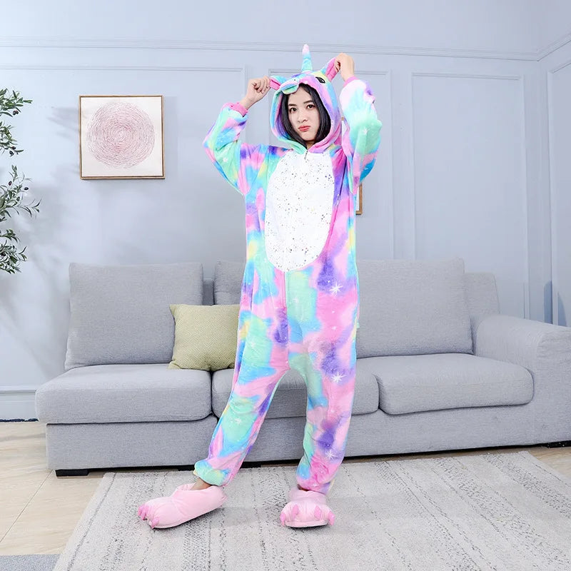 Dein strahlender Einhorn Onesie für