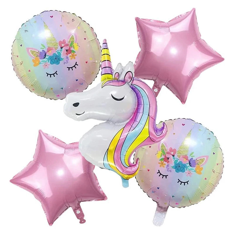 Feiere magisch mit diesen Einhorn Ballons!
