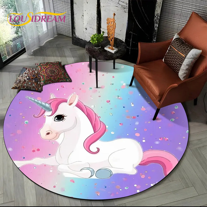 Dein Einhorn Sessel Teppich Traum!