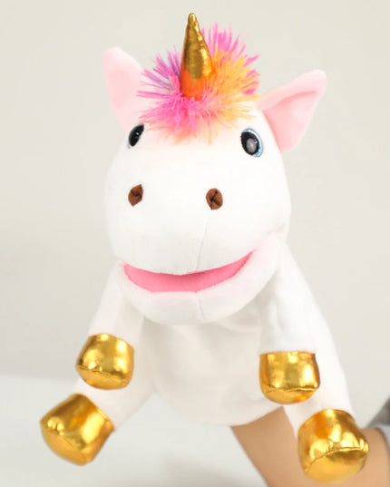 Dein interaktives Einhorn Handpuppen