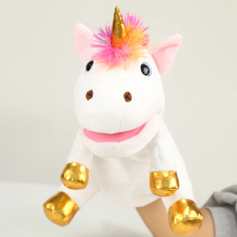 Dein interaktives Einhorn Handpuppen