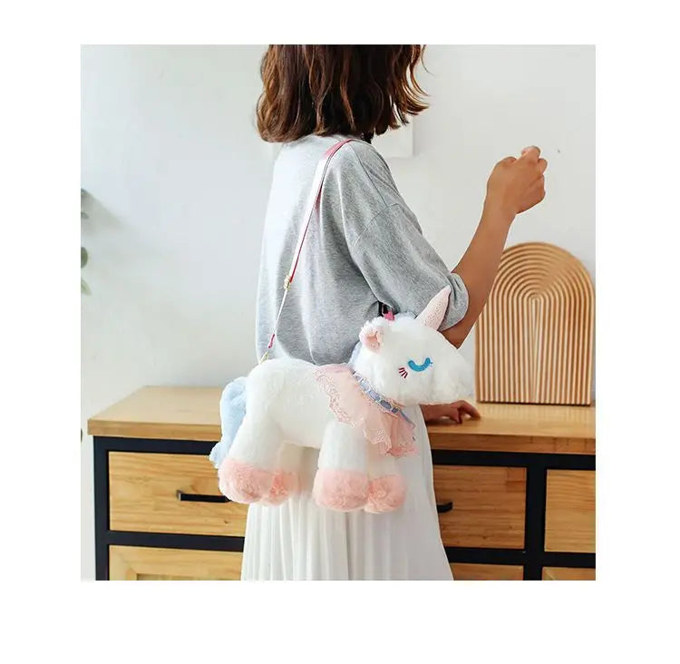 Dein flauschiger Einhorn Plüsch-Begleiter