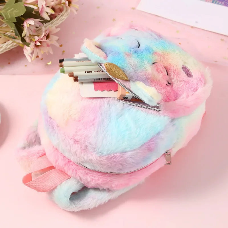 Dein violettes Einhorn Rucksack-Wunder mit