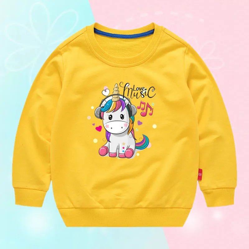 Dein gemütlicher Einhorn Pullover in Grau!