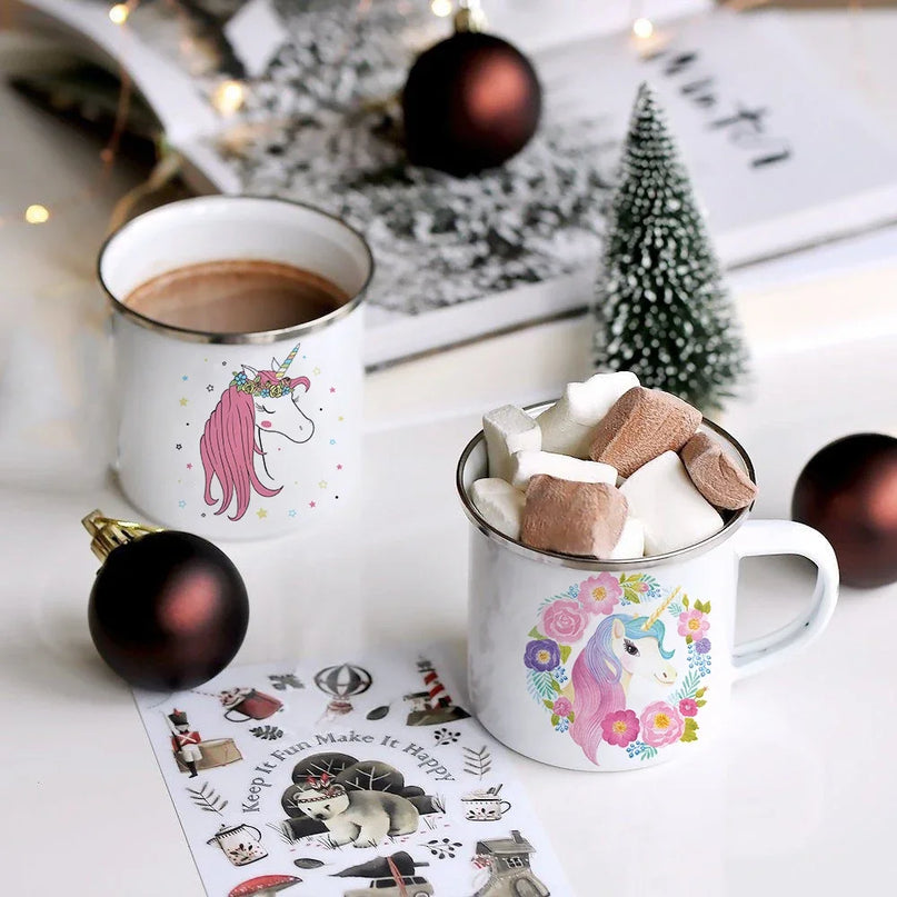Deine Pinke Einhorn Tasse für unterwegs!