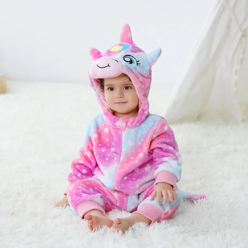 Dein Baby Einhorn Onesie für kleine Träumer!