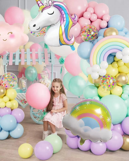Dein Einhorn Ballonbogen für Feen-Momente!