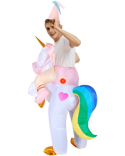 Dein buntes Pegasus-Einhorn Kostuem (Kids)