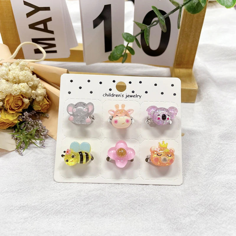 Süße Einhorn Ringe für kleine Prinzessinnen!