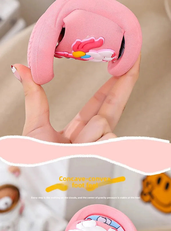 Hautfarbene Einhorn Hausschuhe für Kids!