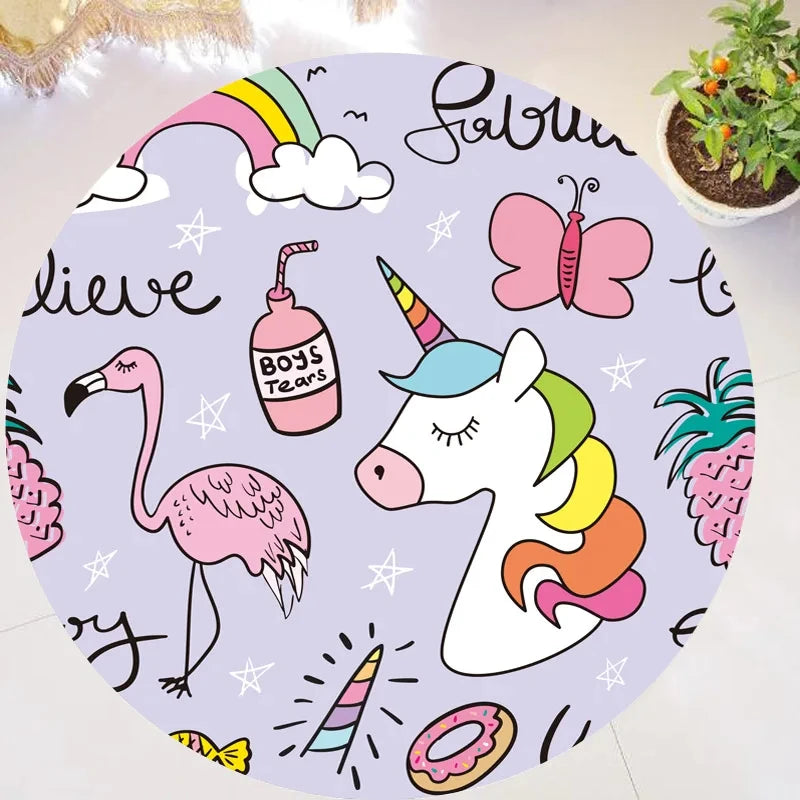 Dein glitzernder Einhorn Teppich für Träumer!