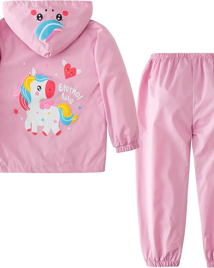 Dein süßer Einhorn Regenanzug für kleine