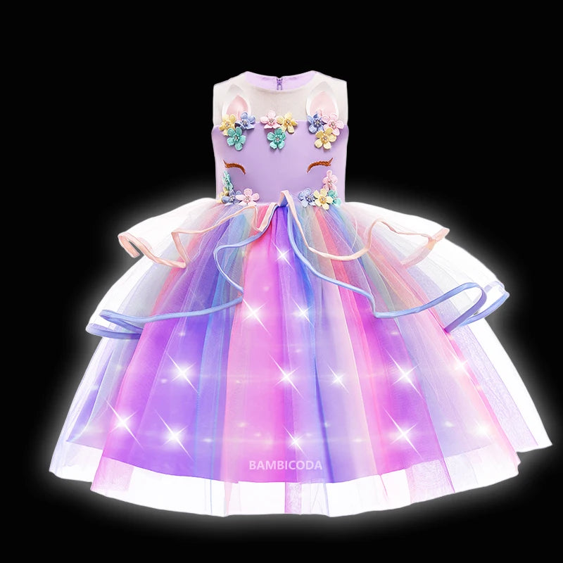 Dein leuchtendes Einhorn Nachtlicht Kleid!