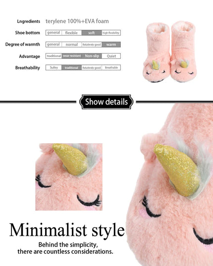 Flauschige Einhorn Socken für Kuschelmomente