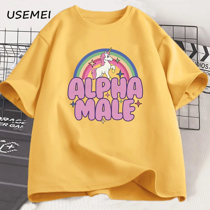 Dein erdiges Einhorn T-Shirt Khaki!