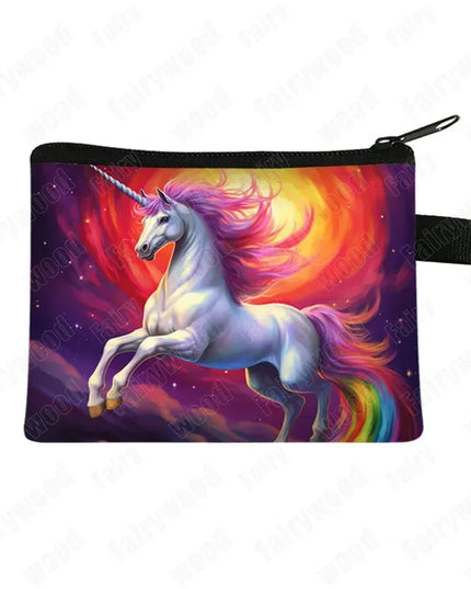 Deine strahlende Einhorn Geldbörse