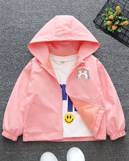 Deine leuchtende Einhorn Jacke in Gelb!