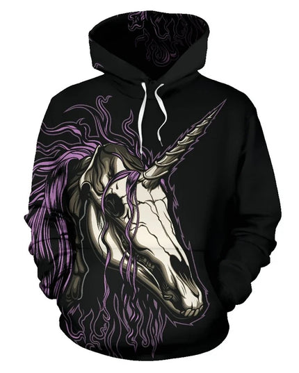 Dein 3D Regenbogen Einhorn Hoodie für alle!