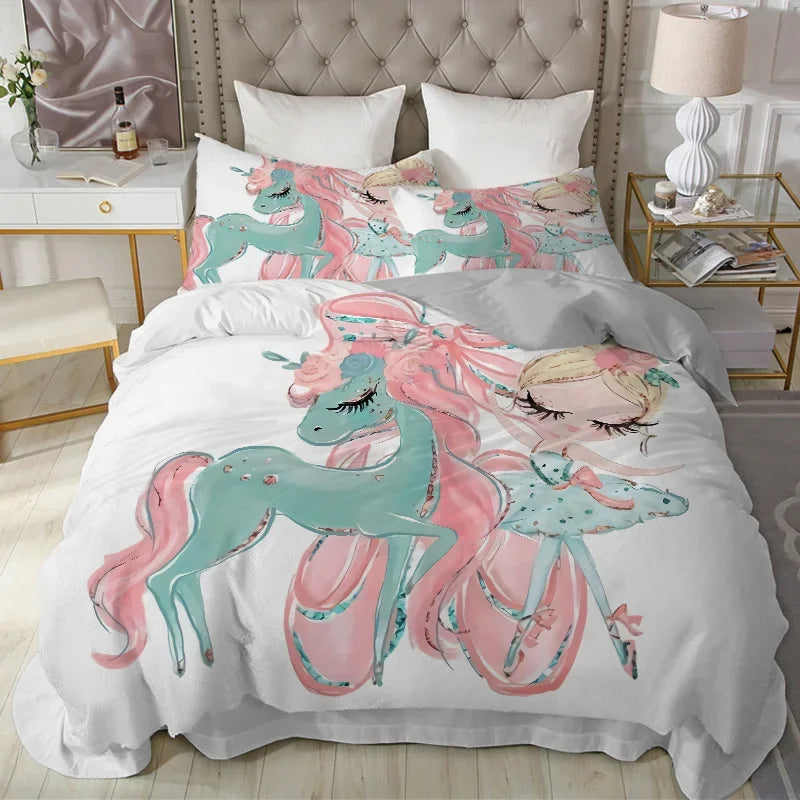 Deine moderne Einhorn Bettwäsche Prinzessin