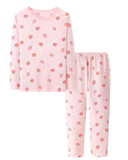 Der zuckersüße Einhorn Pyjama mit Erdbeeren