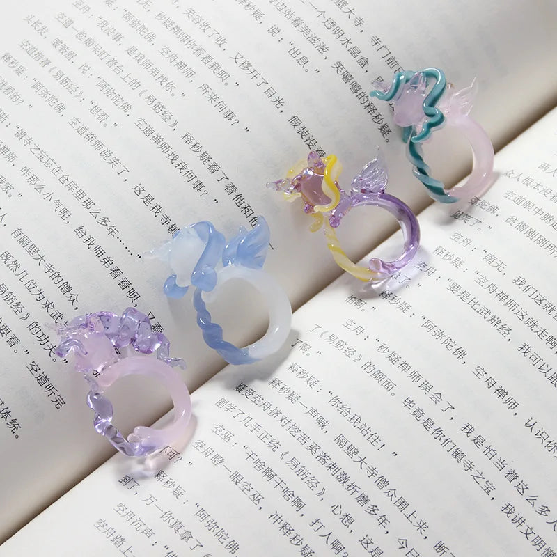 Dein Einhorn Ring für gute Laune