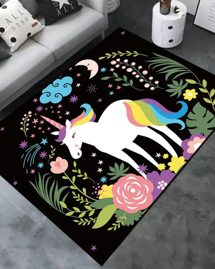 Dein süßer Einhorn Teppich in Pink!