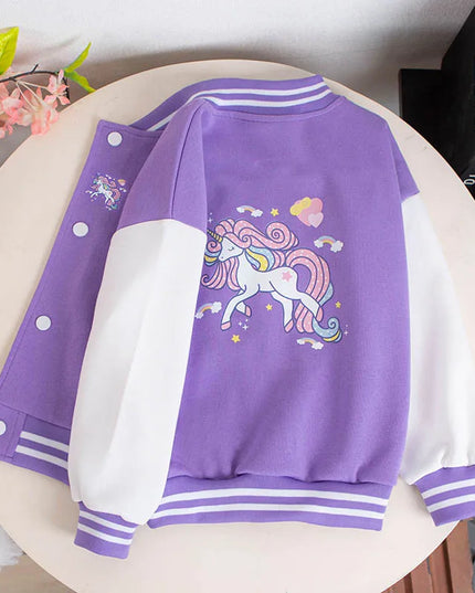 Deine lässige Einhorn Jacke für coole Tage!