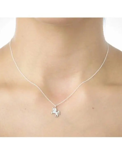 Deine stylische Einhorn Kette aus Legierung!