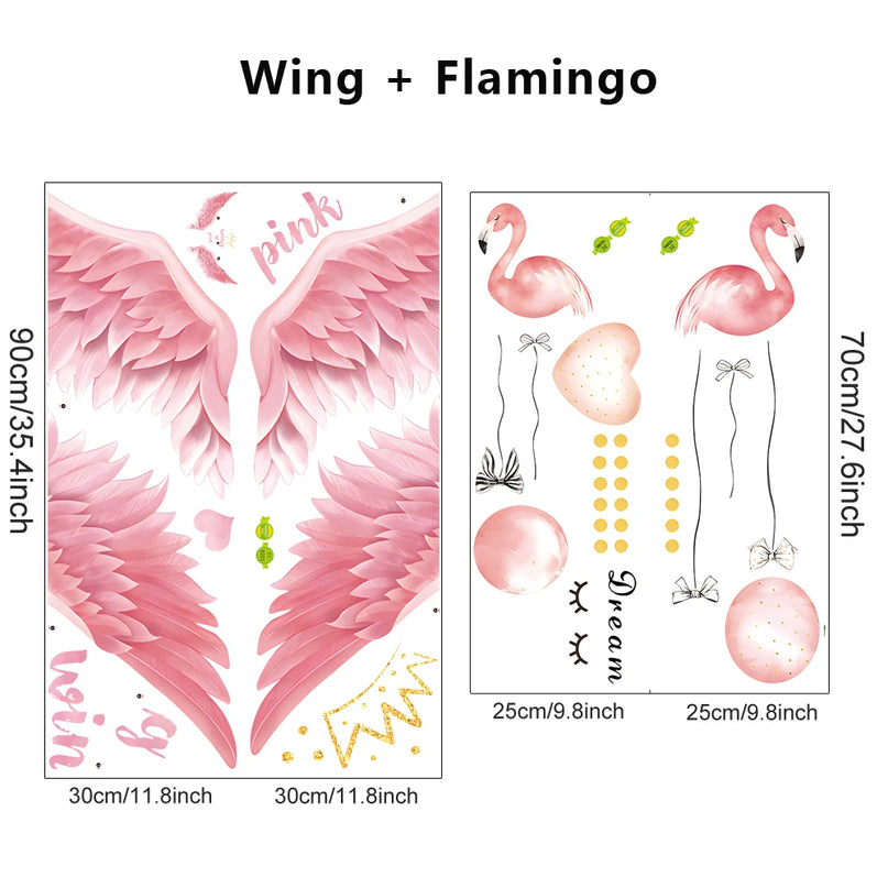 Dein Einhorn Wandtattoo: Ballon und