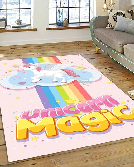 Dein Einhorn Sessel als 3D Traum-Teppich!