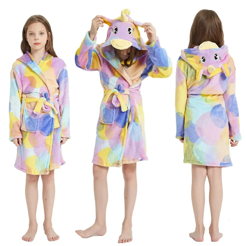 Cooler Einhorn Pyjama in tiefem Blau!