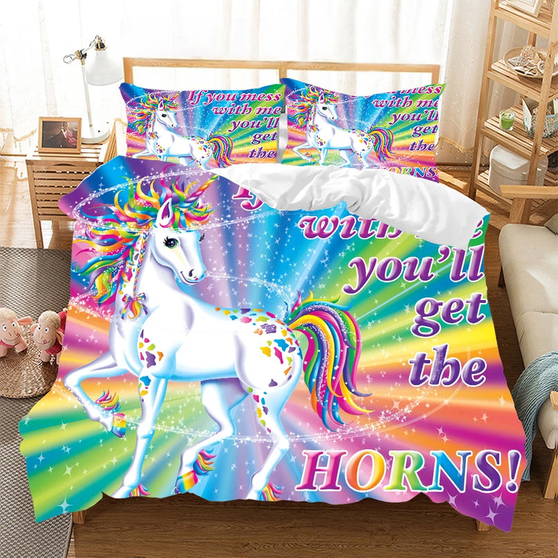 Träum süß mit deiner Regenbogen Einhorn