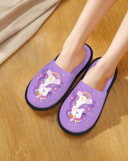 Deine neuen liebsten Einhorn Hausschuhe!