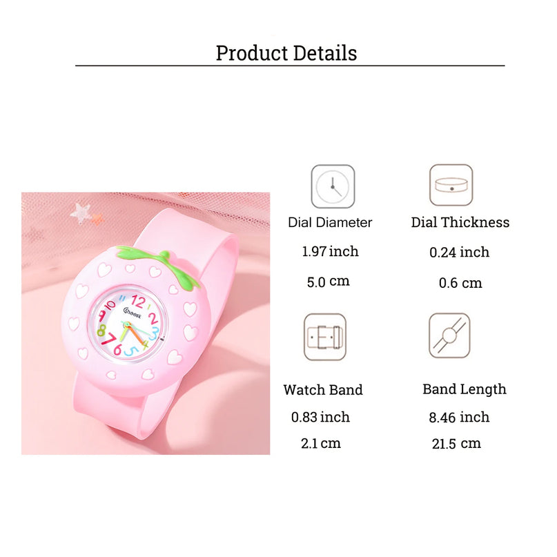 Deine Einhorn Uhr mit Regenbogen-Kronen-Set!