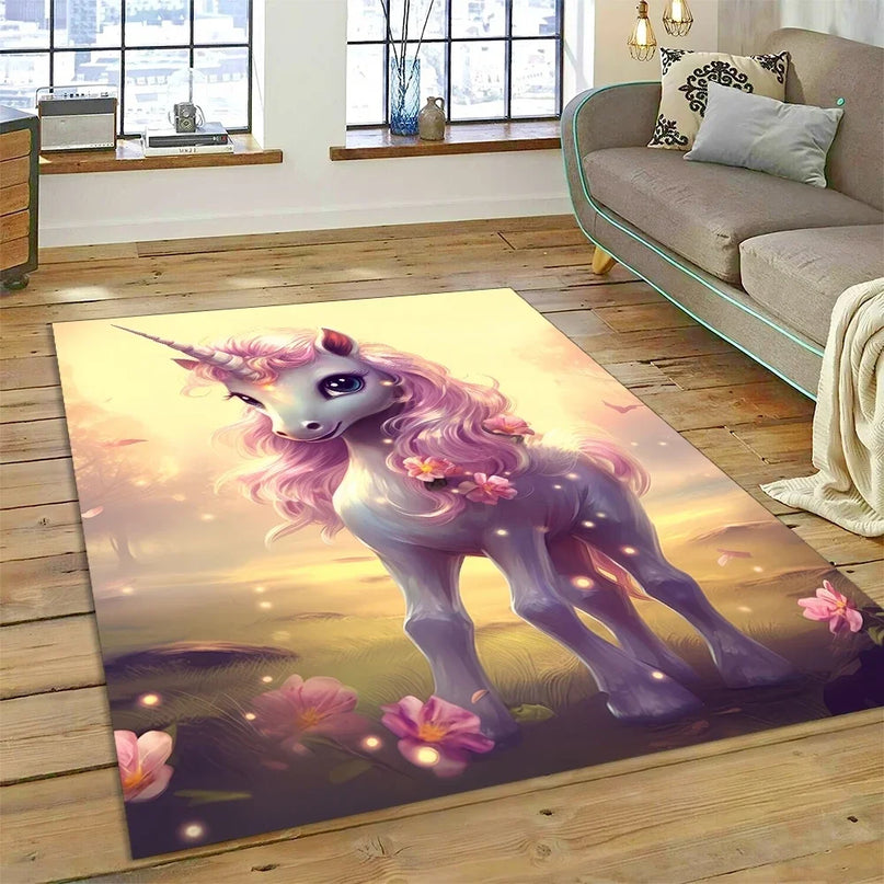 Dein Einhorn Sessel als 3D Traum-Teppich!