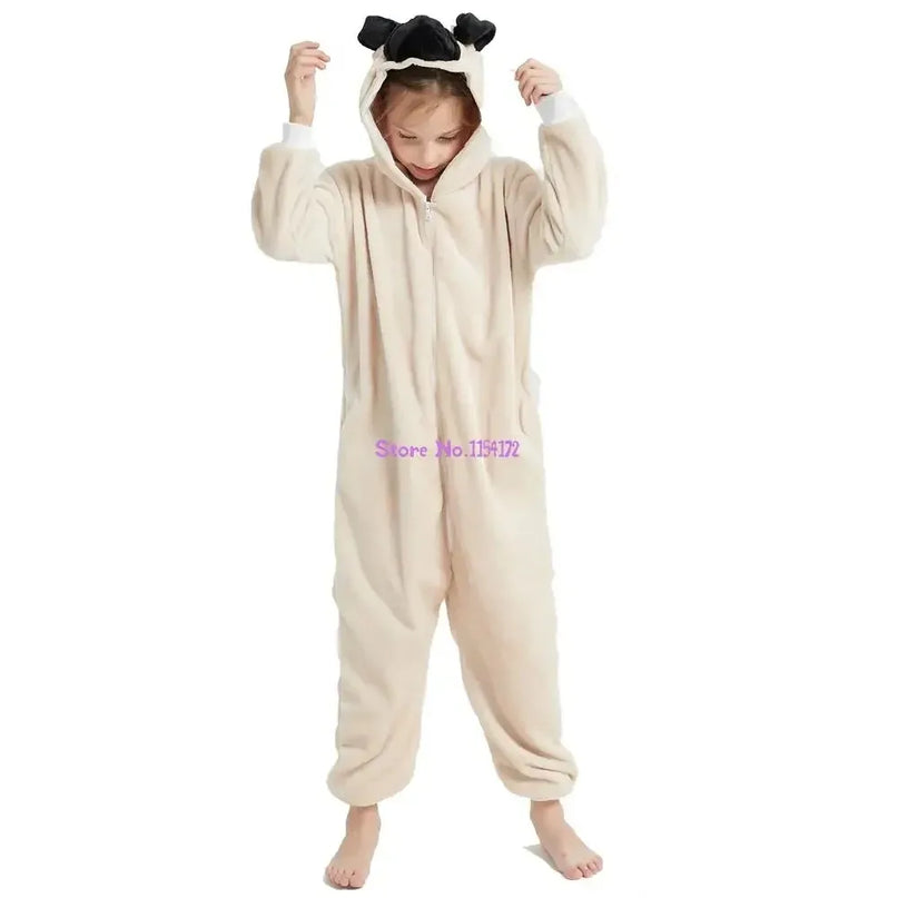 Dein kuscheliger Einhorn Onesie Panda-Style!