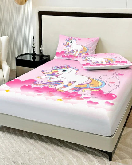Pudertraum Einhorn Bettwäsche für dich!