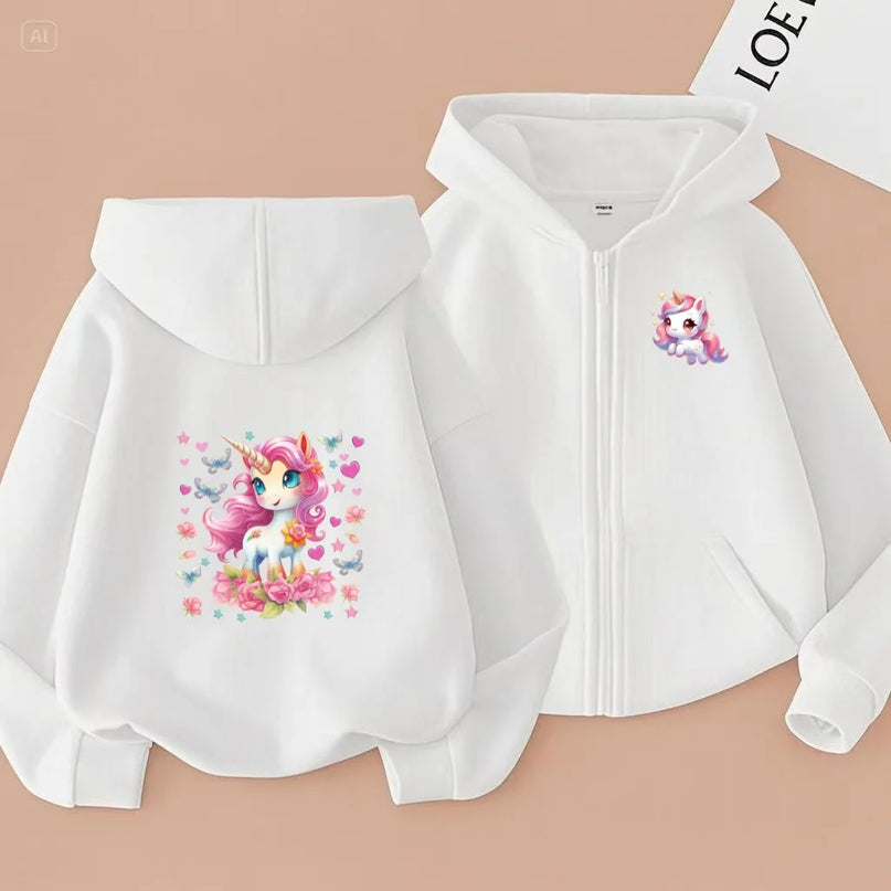 Deine Einhorn Jacke zum Verlieben!