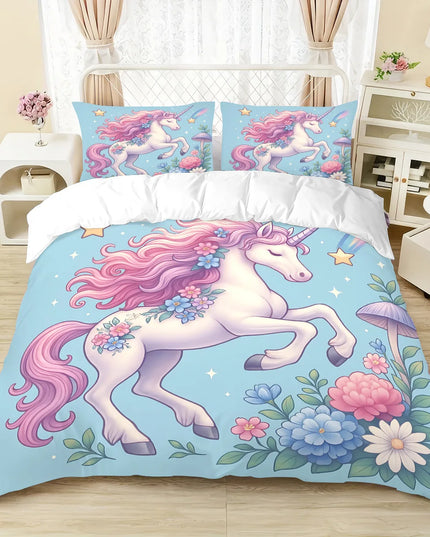 Deine verträumte Einhorn Bettwäsche