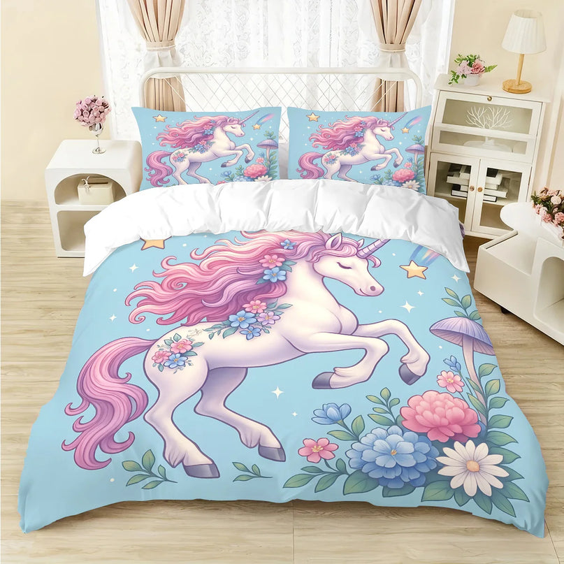 Deine verträumte Einhorn Bettwäsche