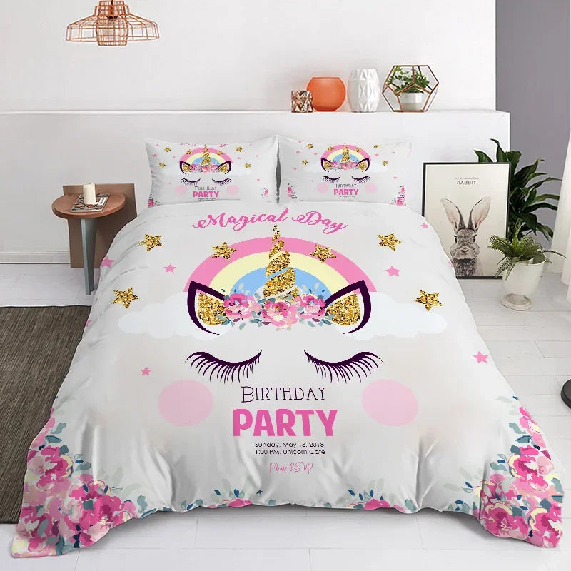 Deine moderne Einhorn Bettwäsche Prinzessin