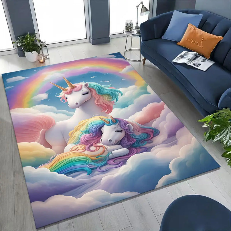 Dein Einhorn Sessel Regenbogen-Mädchen