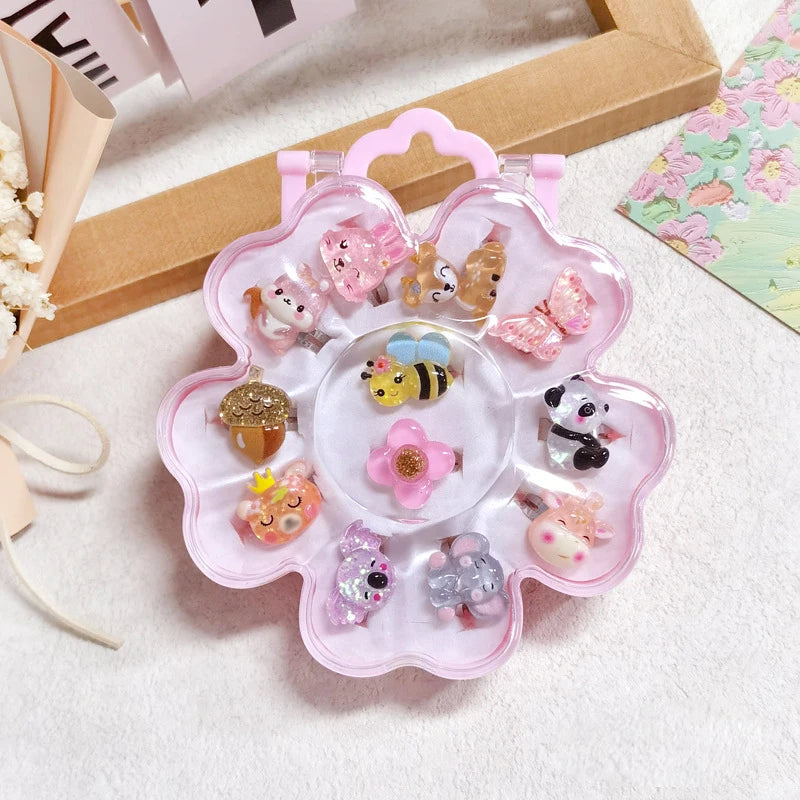 Süße Einhorn Ringe für kleine Prinzessinnen!