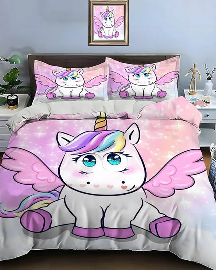 Deine Einhorn Bettwäsche für traumhafte